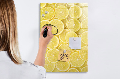 Dry erase board magnetic Concrete and Olives