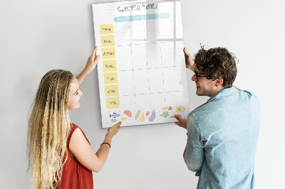 Dry erase board magnetic Shopping List