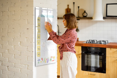 Dry erase board magnetic Shopping List