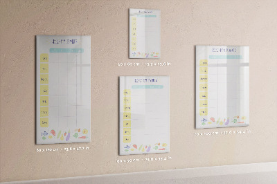Dry erase board magnetic Shopping List