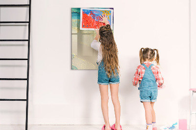 Dry erase magnetic board Important Dates