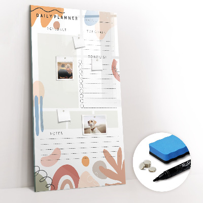 Dry erase magnetic board Habit Tracker