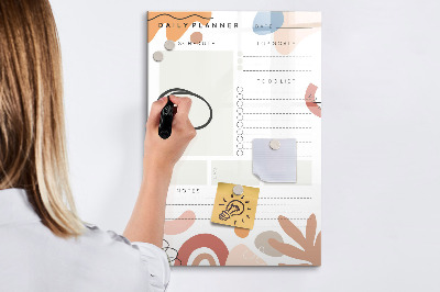 Dry erase magnetic board Habit Tracker