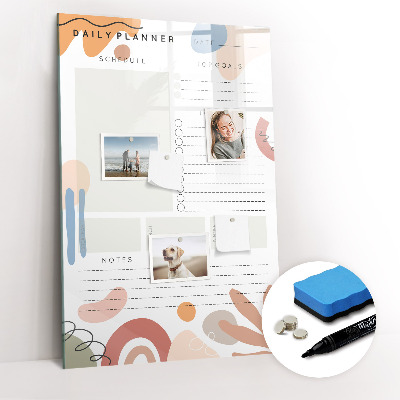Dry erase magnetic board Habit Tracker