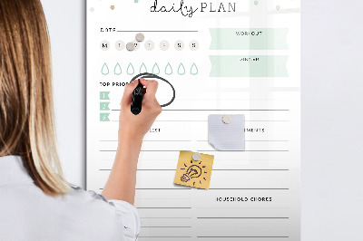 Dry erase board magnetic Weekly Planner