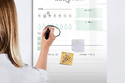 Dry erase board magnetic Weekly Planner