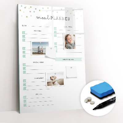 Dry erase board magnetic Green Vegetables