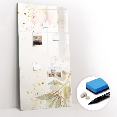 Dry erase board magnetic Watercolor Abstraction