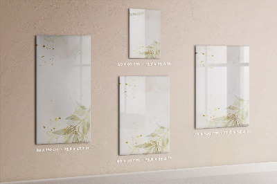 Dry erase board magnetic Watercolor Abstraction