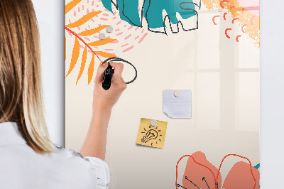 Dry erase board magnetic Galactic Planner