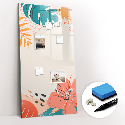 Magnetic board for drawing Galactic Planner