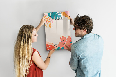 Magnetic board for drawing Galactic Planner