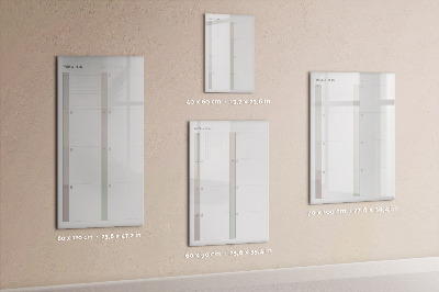 Dry erase board magnetic Elegant Marble