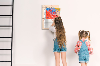 Dry erase magnetic board To-Do List