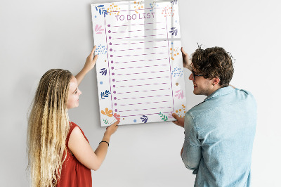 Dry erase board magnetic To-Do List