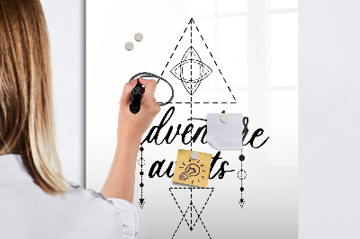 Dry erase magnetic board Adventure