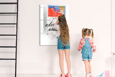 Dry erase magnetic board Adventure