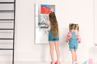 Dry erase magnetic board Adventure