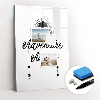 Dry erase board magnetic Adventure