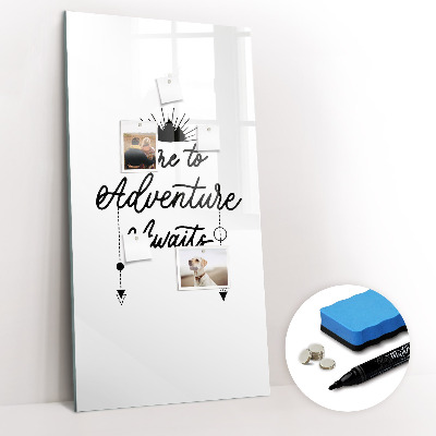 Dry erase board magnetic Adventure