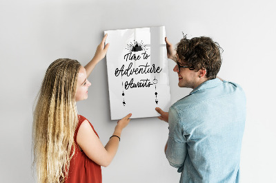 Dry erase board magnetic Adventure