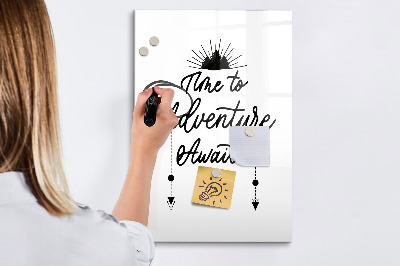 Dry erase board magnetic Adventure