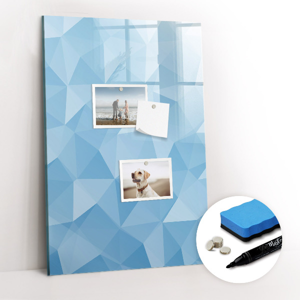 Dry erase magnetic board Golden leaves