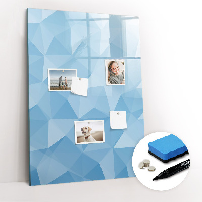 Dry erase magnetic board Golden leaves