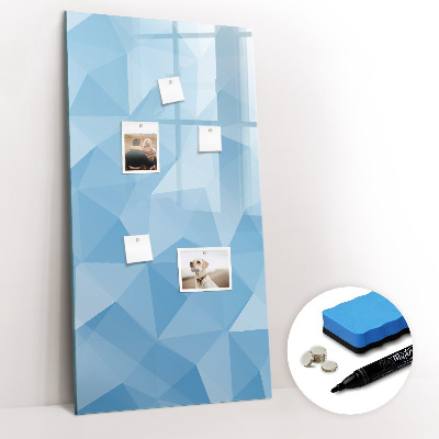 Dry erase magnetic board Golden leaves