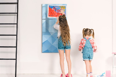 Dry erase magnetic board Golden leaves
