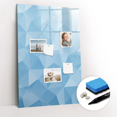 Dry erase magnetic board Golden leaves
