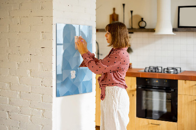 Dry erase magnetic board Golden leaves
