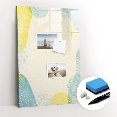 Dry erase board magnetic Light concrete