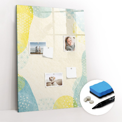 Dry erase board magnetic Light concrete