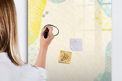 Dry erase board magnetic Light concrete