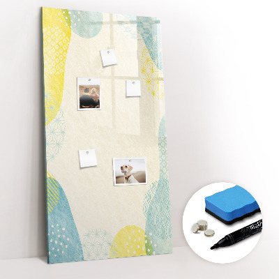 Dry erase board magnetic Light concrete