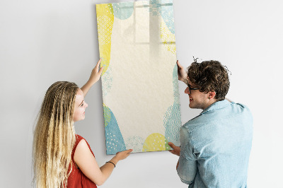 Dry erase board magnetic Light concrete