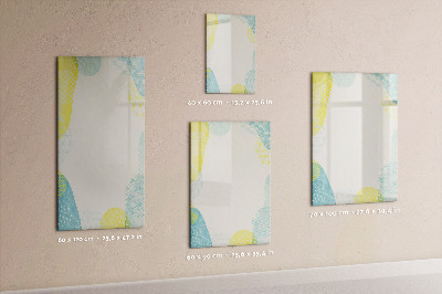 Dry erase board magnetic Light concrete