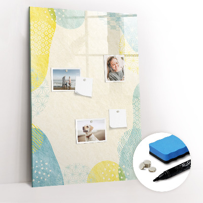Dry erase board magnetic Light concrete