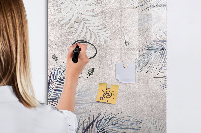 Dry erase magnetic board Frame decorative