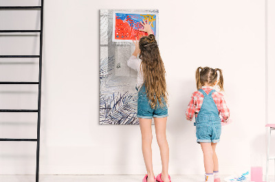 Dry erase magnetic board Frame decorative