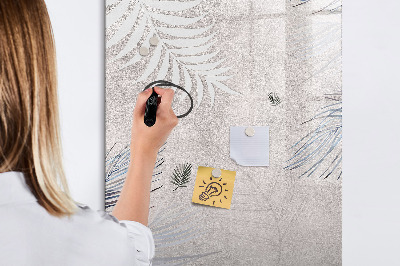Dry erase magnetic board Frame decorative