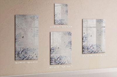 Dry erase magnetic board Frame decorative