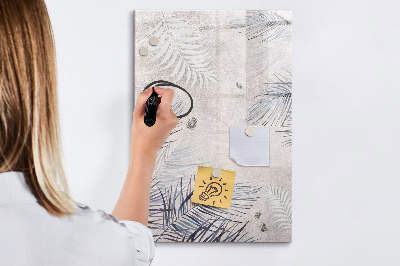 Dry erase magnetic board Frame decorative