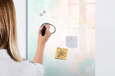 Dry erase magnetic board Decorative abstract