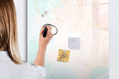 Dry erase magnetic board Decorative abstract