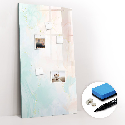 Dry erase magnetic board Decorative abstract