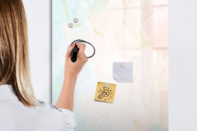 Dry erase magnetic board Decorative abstract