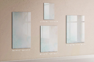 Dry erase magnetic board Decorative abstract