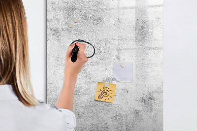 Dry erase magnetic board Meal planner